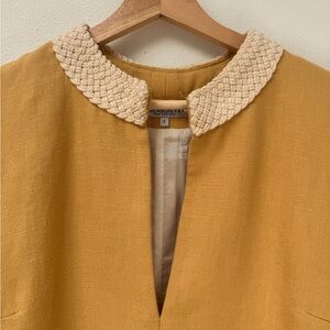 Emerson Fry yellow retro feeling knee length dress. So beautiful and well made.